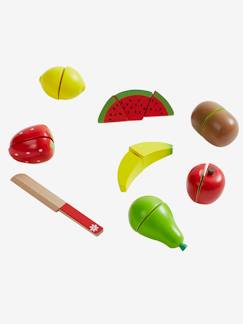 Spielzeug-Spielküchen, Tipis & Kostüme -Spielküchen & Puppengeschirr-Obst aus Holz FSC