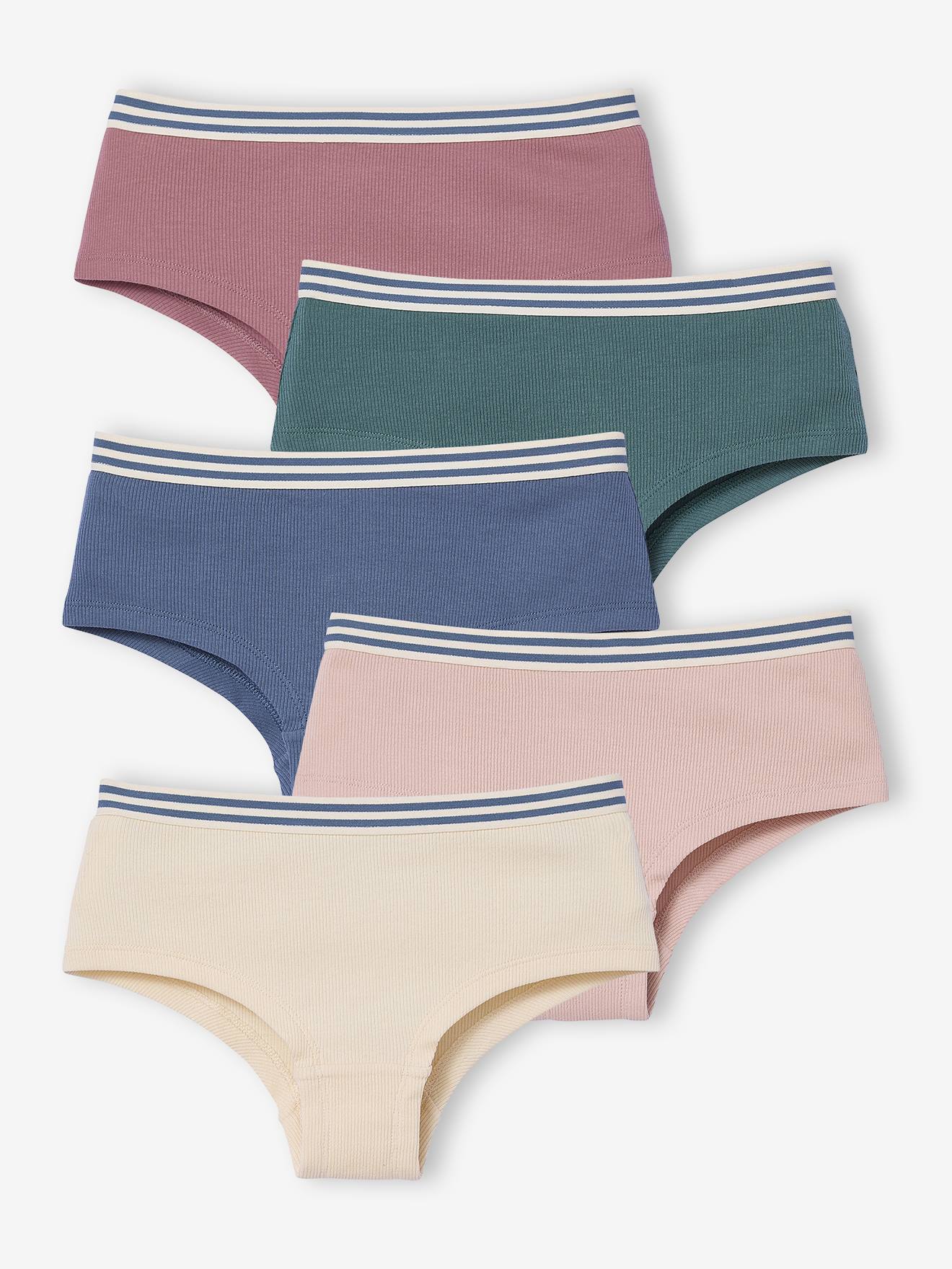 5er-Pack Shortys aus Bio-Baumwolle