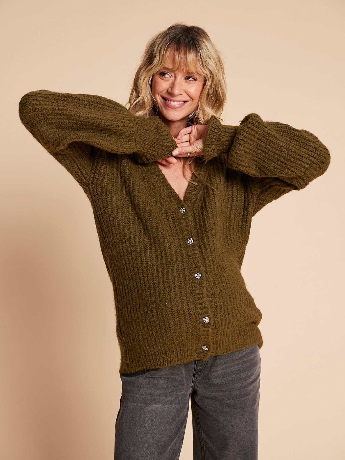 Pullover für die Stillzeit ENVIE DE FRAISE aus Wollmix