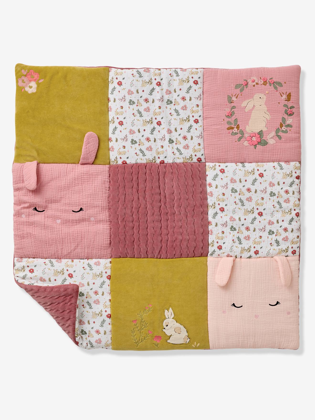 Baby Spieldecke/ Laufstalleinlage VERZAUBERTER HASE