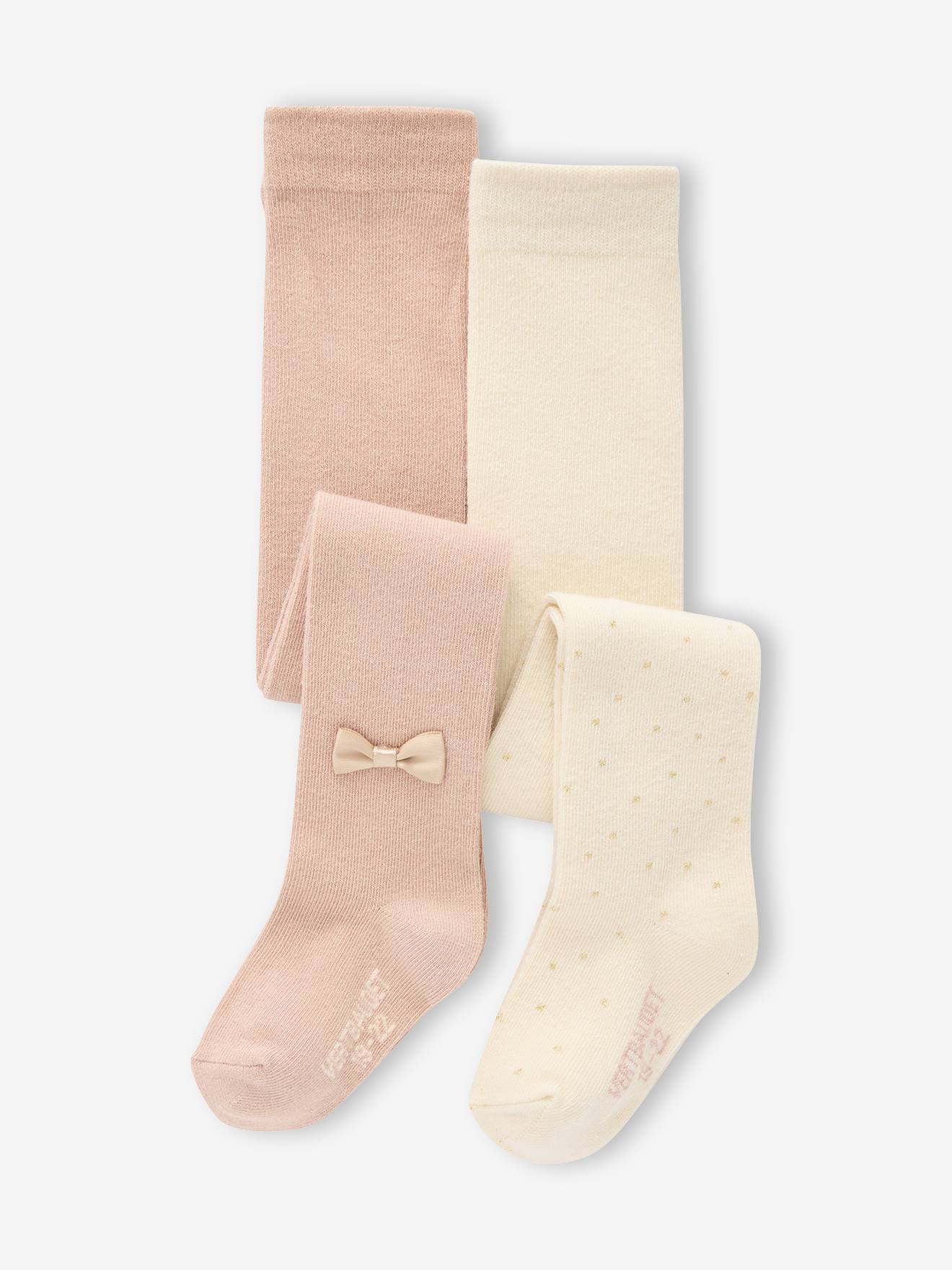 2er-Pack Weihnachts-Strumpfhosen Baby Mädchen