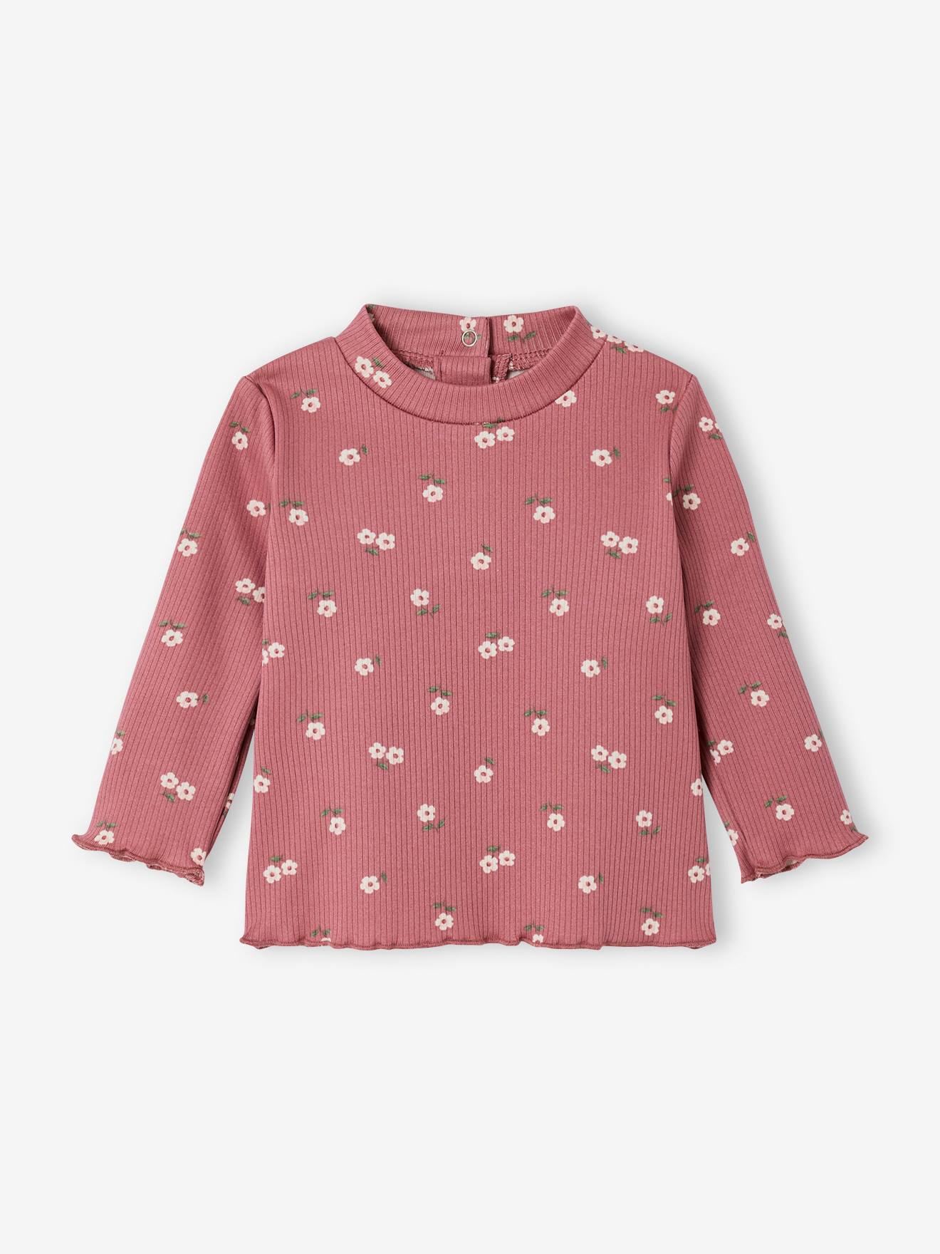 Baby Shirt mit Blumenmuster