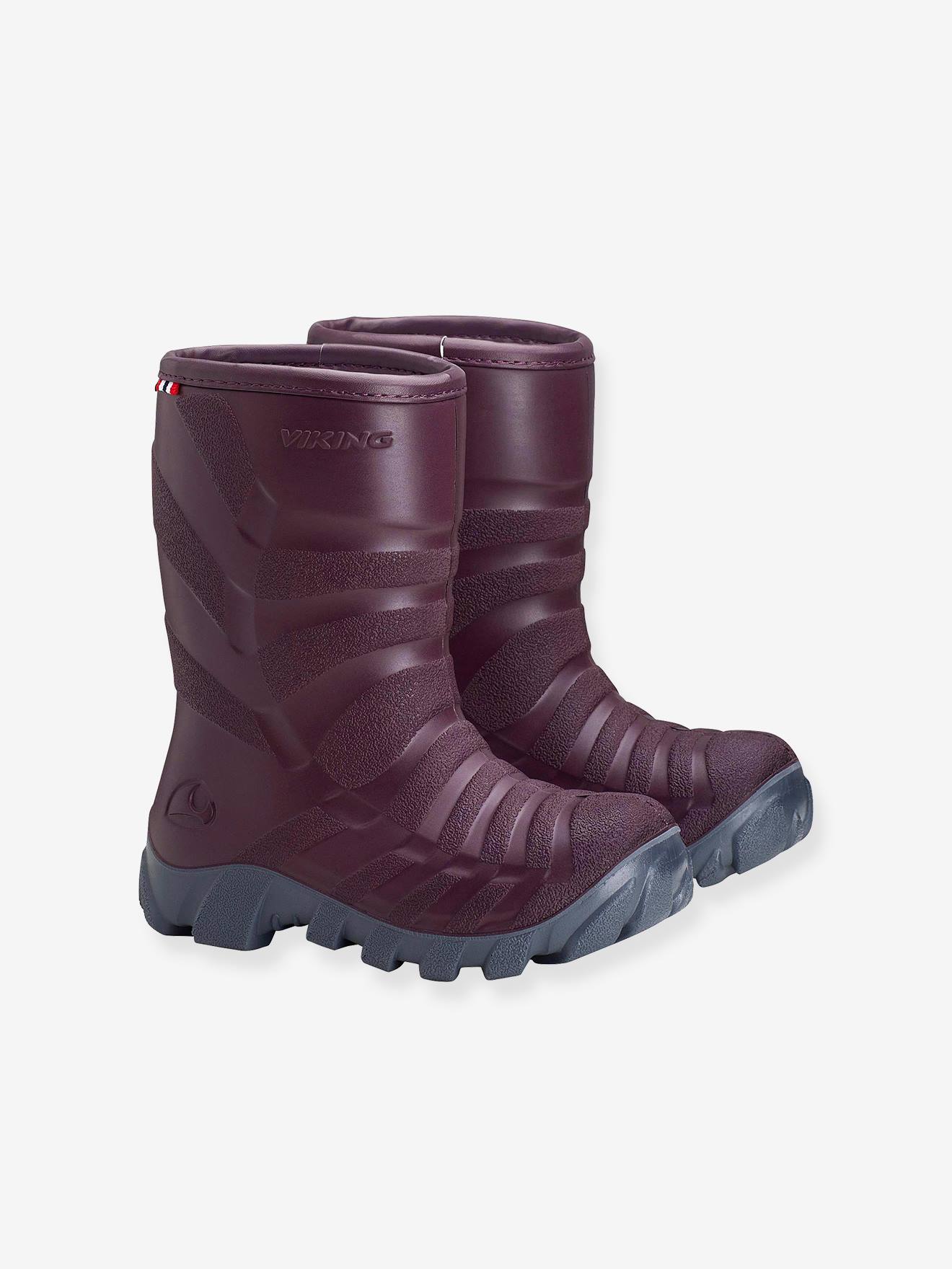 Viking Winter-Gummistiefel mit Futter Kinder VIKING in pflaume