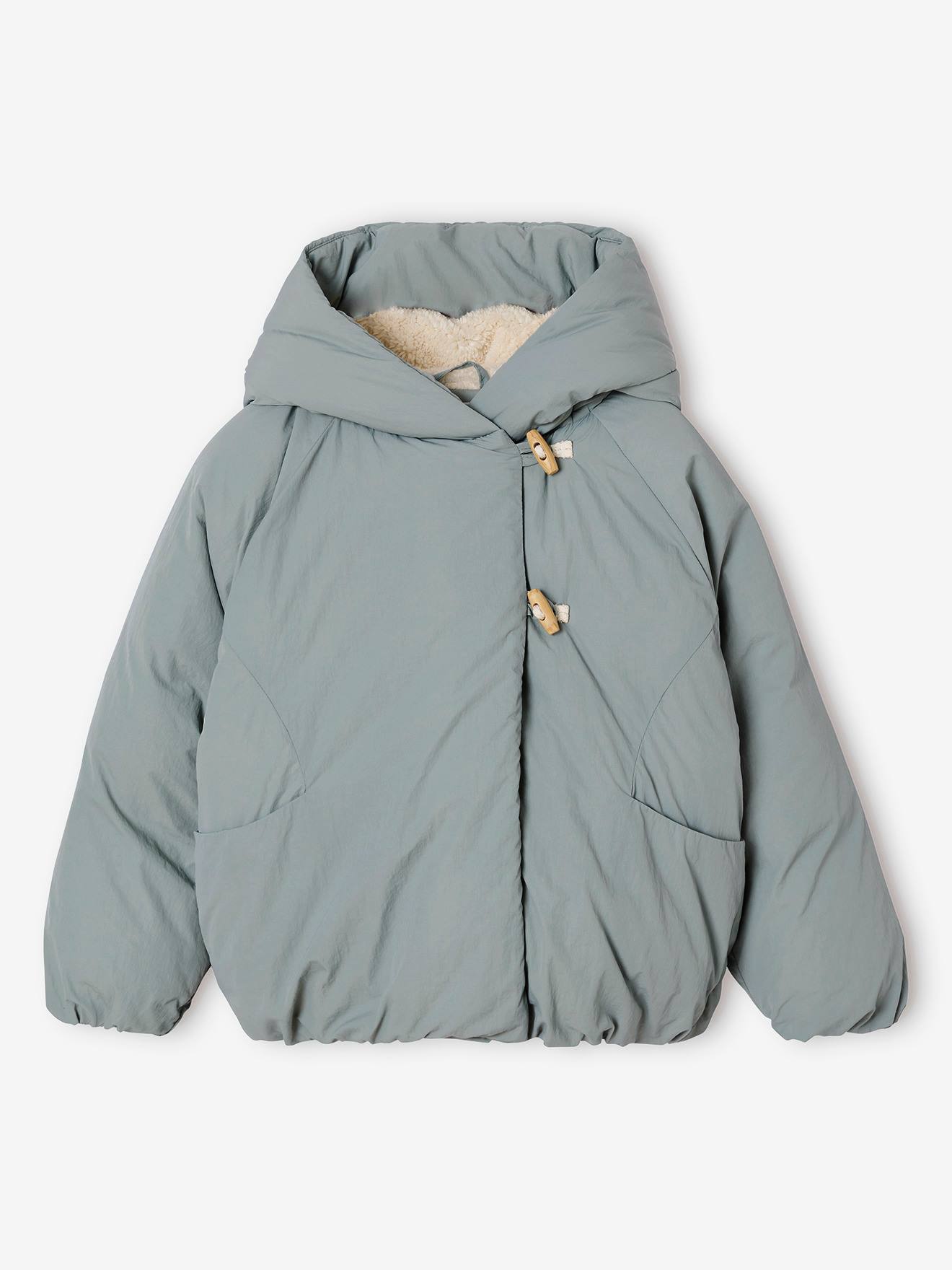 Mäschen Steppjacke mit Knebelknöpfen-Verschluss
