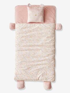 Dekoration & Bettwäsche-Kinderbettwäsche-Schlafsäcke-Kinder Schlafsack „Katze“ mit Kissen