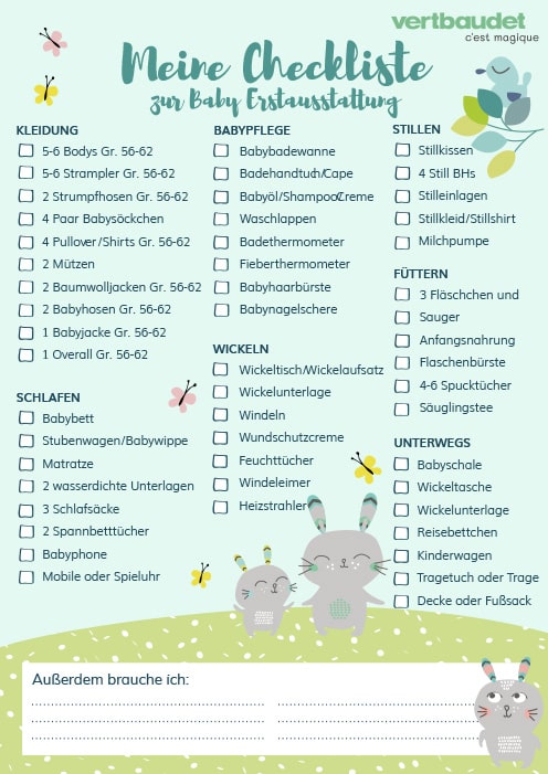 Baby Erstausstattung bersichtliche Checkliste Vertbaudet de baby-erstausstattung-bersichtliche-checkliste-vertbaudet-de